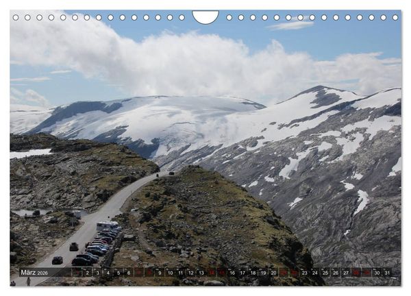 Produktbild: Norwegen 2026 - Berge, Fjorde, Moore (Wandkalender 2026 DIN A4 quer), CALVENDO Monatskalender