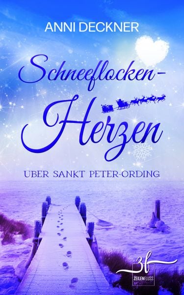 Produktbild: Schneeflockenherzen über Sankt Peter-Ording