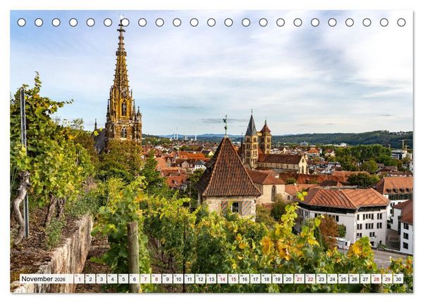 Produktbild: Esslingen am Neckar (Tischkalender 2026 DIN A5 quer), CALVENDO Monatskalender