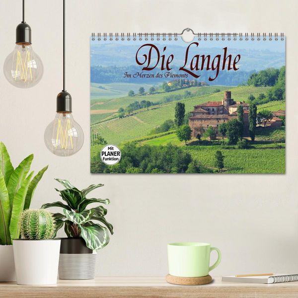 Produktbild: Die Langhe - Im Herzen des Piemonts (Wandkalender 2026 DIN A4 quer), CALVENDO Monatskalender