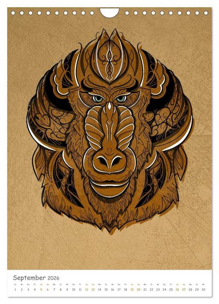 Produktbild: Fauna Fantastica (Wandkalender 2026 DIN A4 hoch), CALVENDO Monatskalender