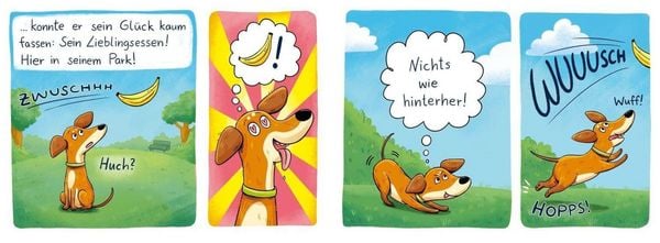 Produktbild: Mini Comics. Als der Dackel die Banane sah ...