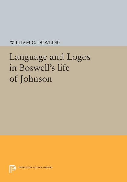 Produktbild: Language and Logos in Boswell's Life of Johnson