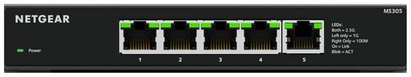 Produktbild: NETGEAR MS305-100EUS MS305 Netzwerk Switch RJ45 5 Port 2.5 GBit/s