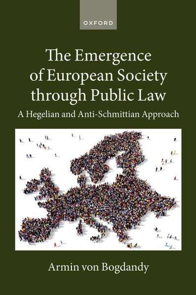 Produktbild: The Emergence of European Society through Public Law