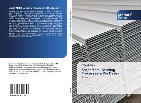 Produktbild: Sheet Metal Bending Processes & Die Design