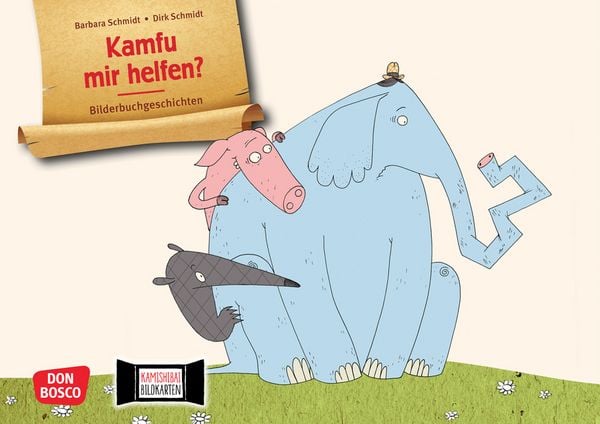 Produktbild: Kamfu mir helfen? Kamishibai Bildkartenset