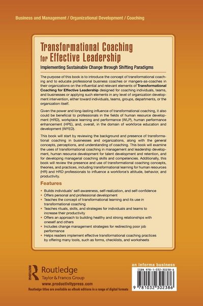 Produktbild: Transformational Coaching for Effective Leadership