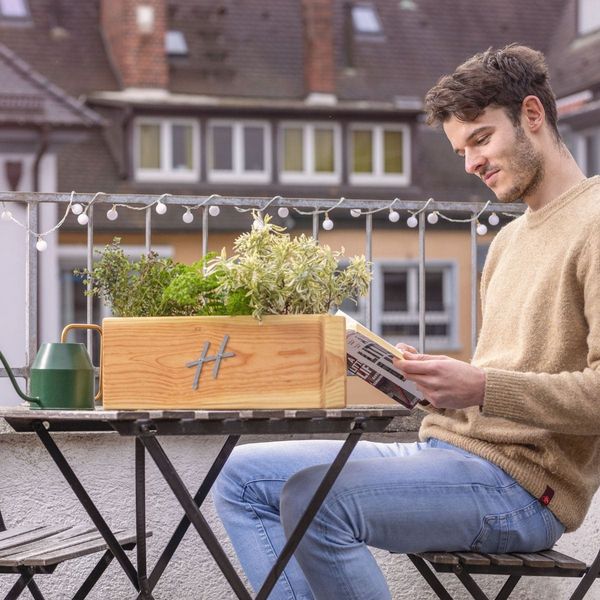 Produktbild: Kr&auml;uterbeet K&uuml;che Fensterbank Pflanzkasten Topf
