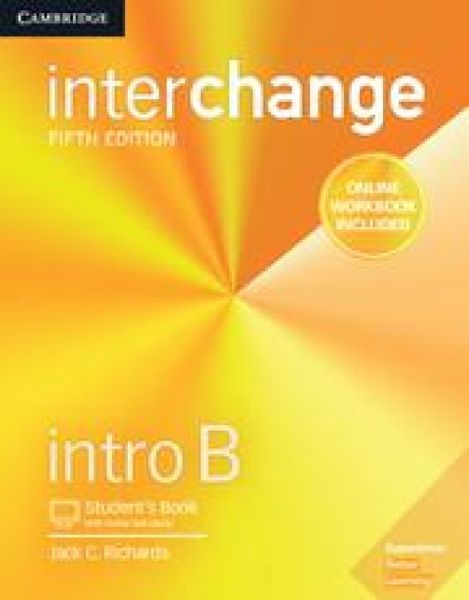Produktbild: Interchange Intro B Student's Book with Online Self-Study and Online Workbook