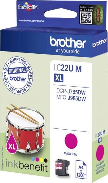 Brother Druckerpatrone LC-22U M Original Magenta LC22UM