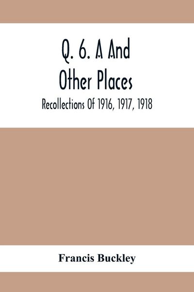 Produktbild: Q. 6. A And Other Places