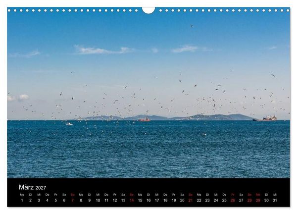 Produktbild: Istanbul - Stadt am Bosporus (Wandkalender 2027 DIN A3 quer), CALVENDO Monatskalender