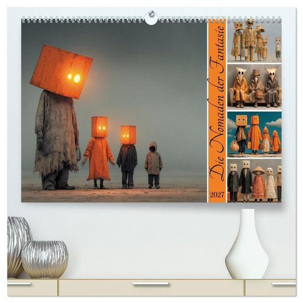 Produktbild: Die Nomaden der Fantasie (hochwertiger Premium Wandkalender 2027 DIN A2 quer), Kunstdruck in Hochglanz