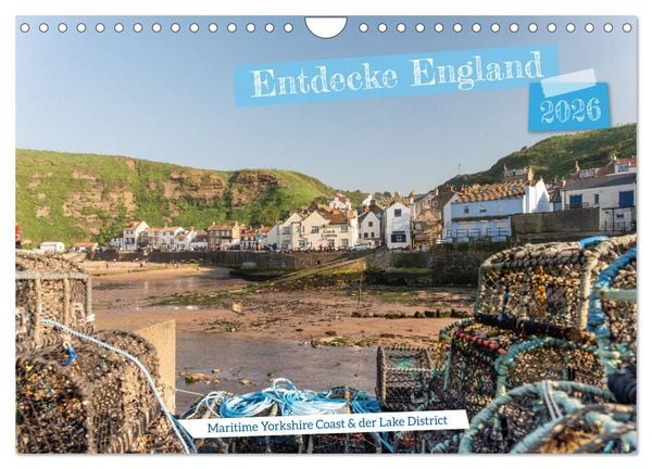 Entdecke England (Wandkalender 2026 DIN A4 quer), CALVENDO Monatskalender