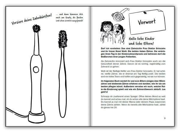 Produktbild: Nie mehr Karies! Wie Kinderz&auml;hne gesund werden und bleiben: mit Prophylaxe-Tipps aus der Kinderzahnarztpraxis und ausf&uuml;hrlichem Rezepte-Teil zu zahngesunder Ern&auml;hrung