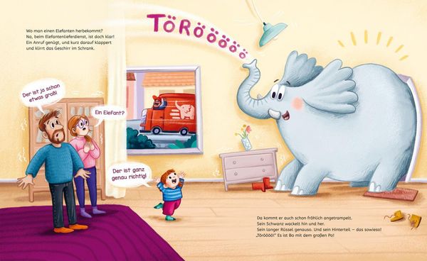 Produktbild: Tilly und Bo, mit dem gro&szlig;en Po
