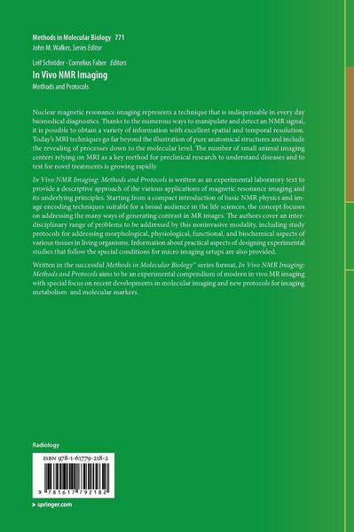 Produktbild: In vivo NMR Imaging
