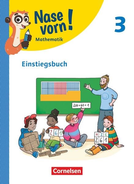 Produktbild: Nase vorn! - Lehrwerk f&uuml;r Mathematik - Ausgabe 2023 - 3. Schuljahr