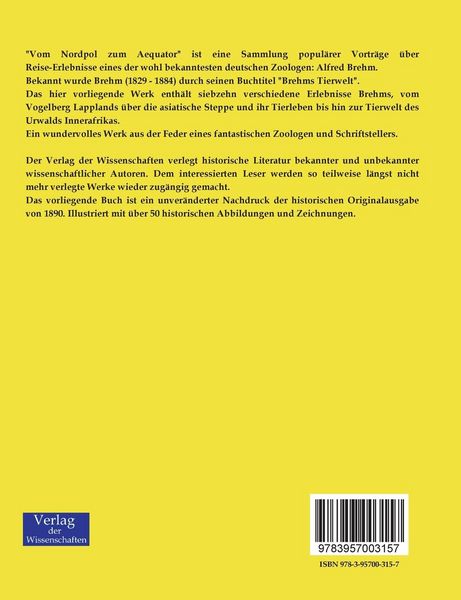 Produktbild: Vom Nordpol zum &Auml;quator