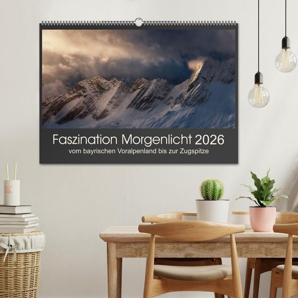 Produktbild: Faszination Morgenlicht (Wandkalender 2026 DIN A2 quer), CALVENDO Monatskalender