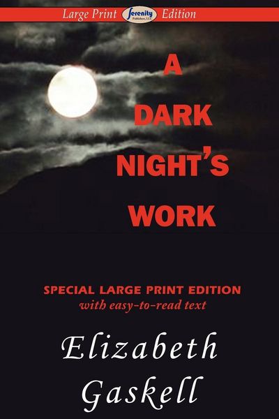 Produktbild: A Dark Night's Work (Large Print Edition)