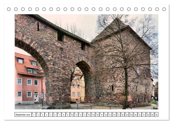 Produktbild: Worms - Ansichtssache (Tischkalender 2026 DIN A5 quer), CALVENDO Monatskalender