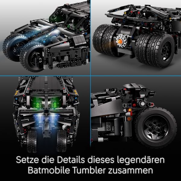 Produktbild: LEGO Technic 42239 Batmobile Tumbler, ferngesteuertes Auto f&uuml;r Fans von Batman ab 12 Jahren