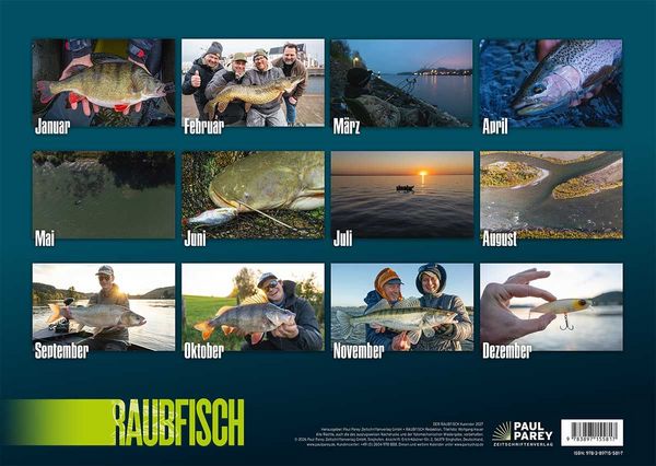 Produktbild: RAUBFISCH Edition: Kalender 2027