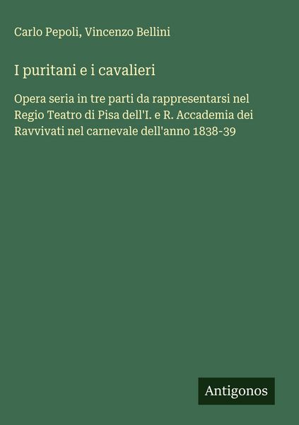 Produktbild: I puritani e i cavalieri