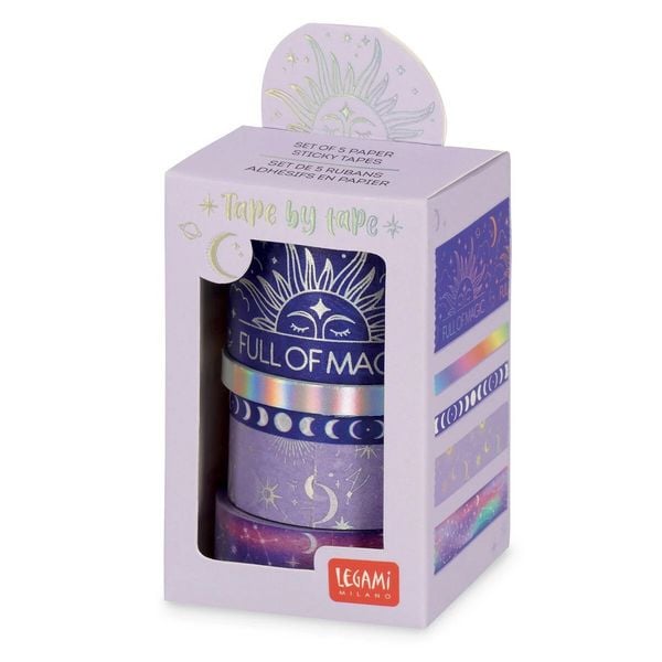 Produktbild: Legami Klebeb&auml;nder aus Papier - Magic - Set of 5
