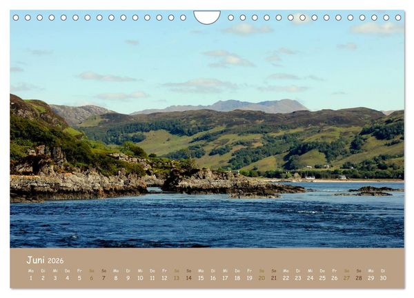 Produktbild: Schottische Highlands (Wandkalender 2026 DIN A4 quer), CALVENDO Monatskalender