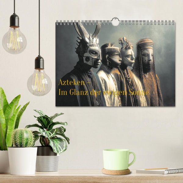 Produktbild: Azteken - Im Glanz der ewigen Sonne (Wandkalender 2027 DIN A4 quer), CALVENDO Monatskalender