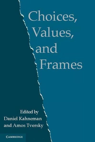 Produktbild: Choices, Values, and Frames