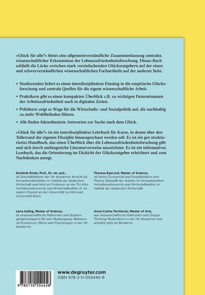Produktbild: Gl&uuml;ck f&uuml;r Alle?