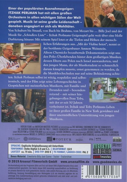 Produktbild: Itzhak Perlman