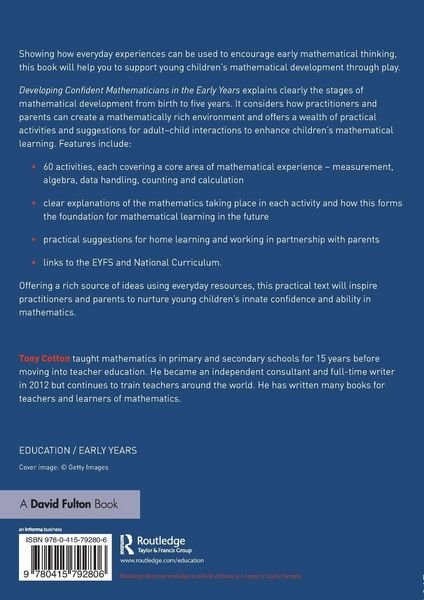 Produktbild: How to Develop Confident Mathematicians in the Early Years