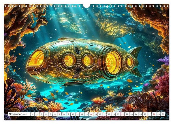 Produktbild: Rollende Traumwelten (Wandkalender 2027 DIN A3 quer), CALVENDO Monatskalender