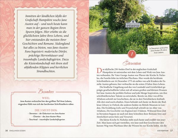 Produktbild: Der inoffizielle Jane Austen Reisef&uuml;hrer