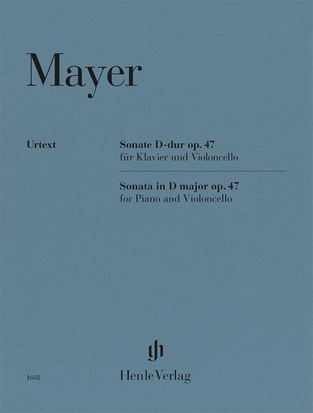 Produktbild: Emilie Mayer - Violoncellosonate D-dur op. 47