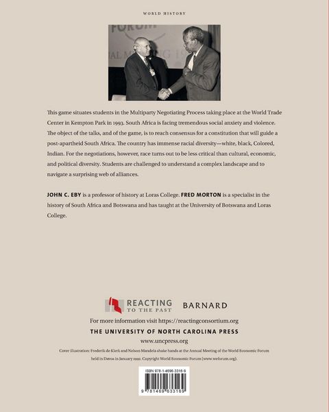 Produktbild: The Collapse of Apartheid and the Dawn of Democracy in South Africa, 1993