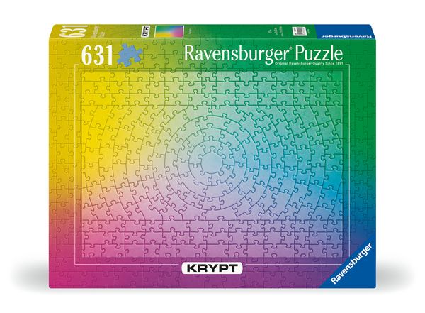 Produktbild: Erwachsenenpuzzle 631 Teile - Krypt Gradient