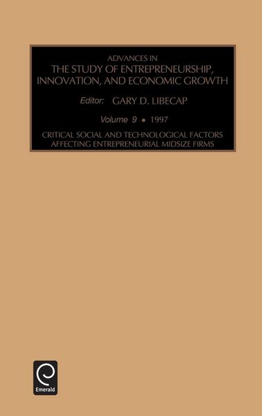 Produktbild: Critical, Social and Technological Factors Affecting Entrepreneurial Midsize Firms