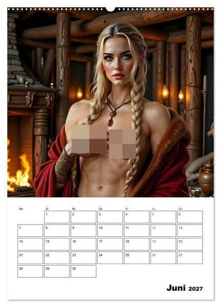 Produktbild: T&ouml;chter der alten G&ouml;tter (hochwertiger Premium Wandkalender 2027 DIN A2 hoch), Kunstdruck in Hochglanz