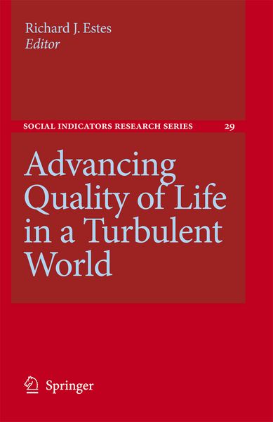 Produktbild: Advancing Quality of Life in a Turbulent World
