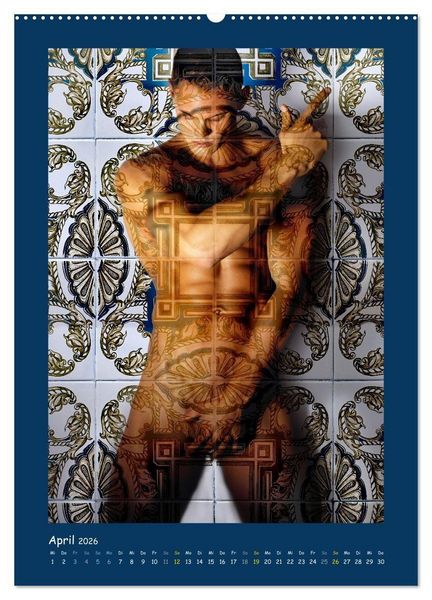 Produktbild: M&auml;nner mit Fassade (hochwertiger Premium Wandkalender 2026 DIN A2 hoch), Kunstdruck in Hochglanz