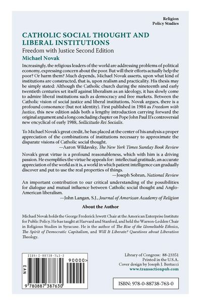 Produktbild: Catholic Social Thought and Liberal Institutions