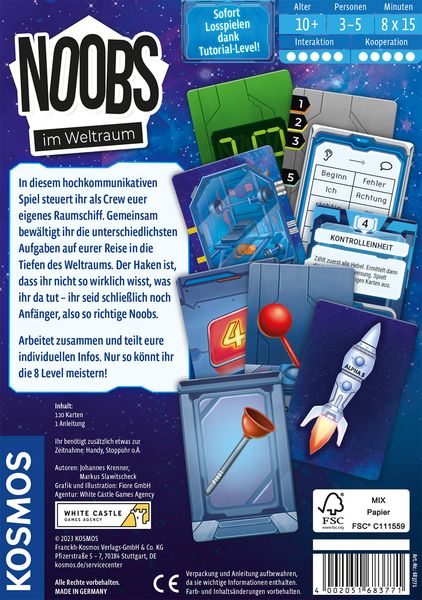 Produktbild: Noobs Im Weltraum