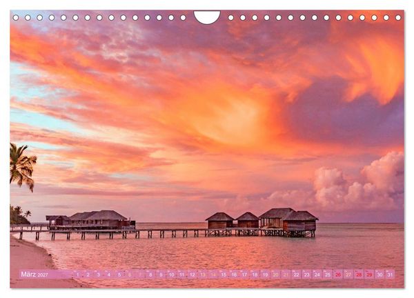 Produktbild: Reif f&uuml;r die Insel: Fernweh & Traumziele (Wandkalender 2027 DIN A4 quer), CALVENDO Monatskalender