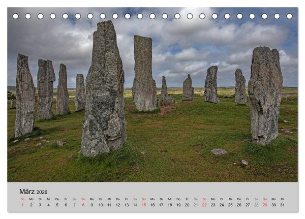 Produktbild: Harris und Lewis - Schottlands Inseln. Die &auml;u&szlig;eren Hebriden (Tischkalender 2026 DIN A5 quer), CALVENDO Monatskalender